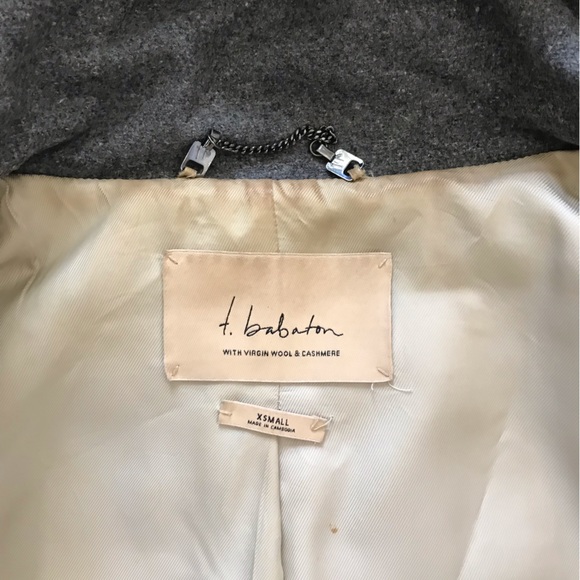 Fall/Spring grey jacket. - Picture 2 of 3